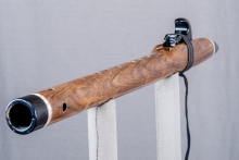 Bastogne Walnut Native American Flute, Minor, Mid G-4, #O16L (5)